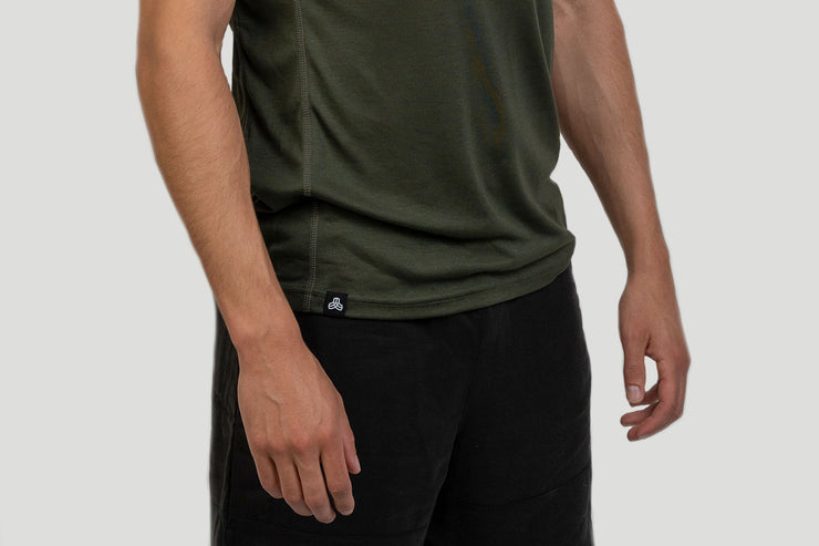 Plastikfreies Aktivbekleidungs-T-Shirt für Männer