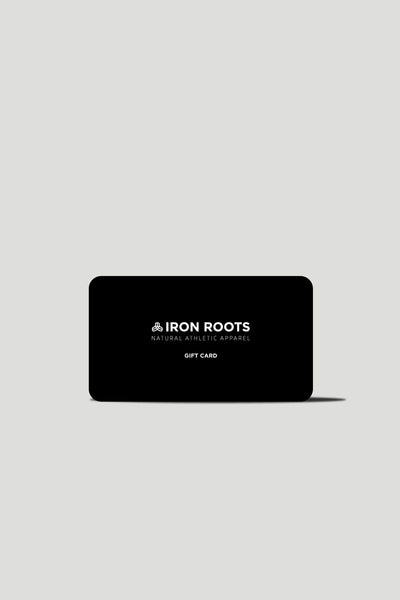 Iron Roots digitale Geschenkkarte für nachhaltige Geschenke