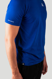 Iron Roots Herren Buchenholz blau T-Shirt aus natürlichen Materialien
