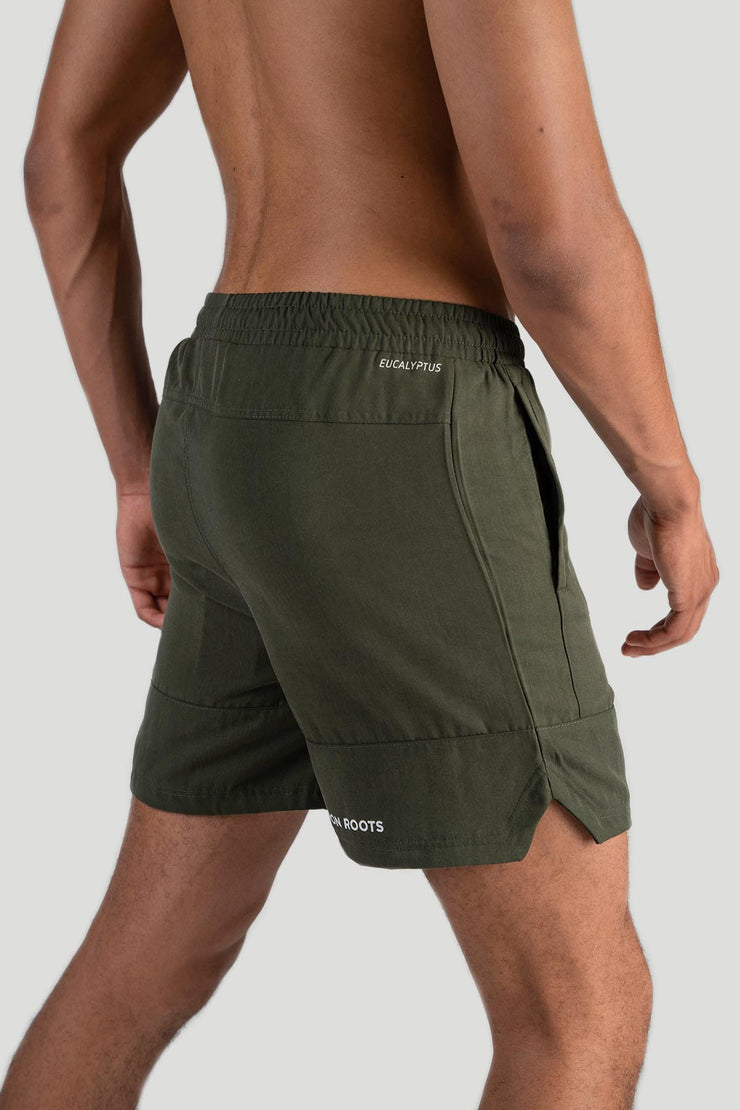 [PF41.Wood] Shorts - Tannengrün